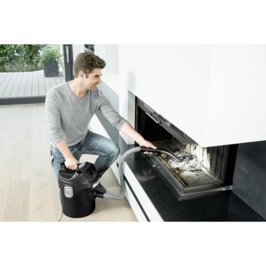 Aschesauger Staubsauger Karcher AD 2 600W 14L Metallbehälter Filterreinigung