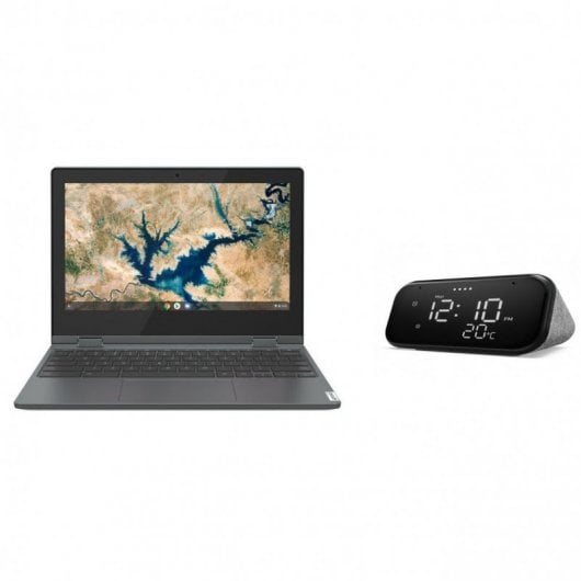 Lenovo Chromebook IdeaPad Flex 3 CB 11IGL05 Intel Celeron N4020/8GB/128GB eMMC/11.6" Táctil + Lenovo Smart Clock Essenti