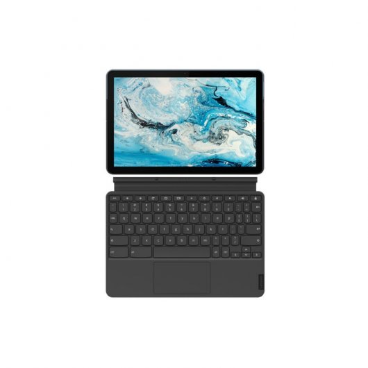 Lenovo IdeaPad Duet Chromebook 10.1" 4/128GB Azul/Gris + Lenovo Smart Clock Essential