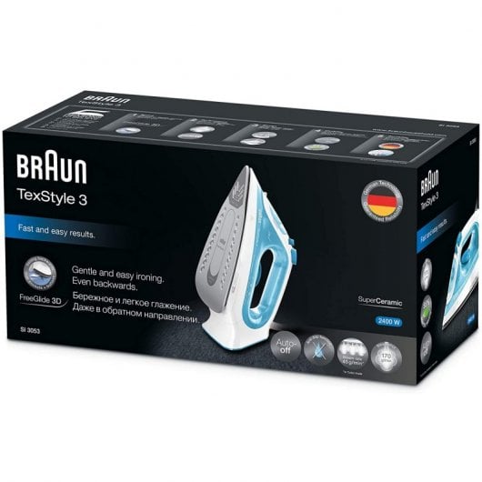 Braun Texstyle 3 SI 3041 GR Plancha de Vapor 2350W