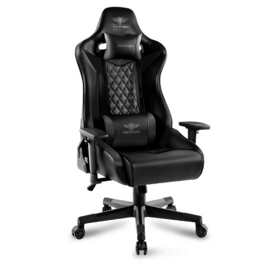 Spirit of Gamer Crusader Silla Gaming Negra