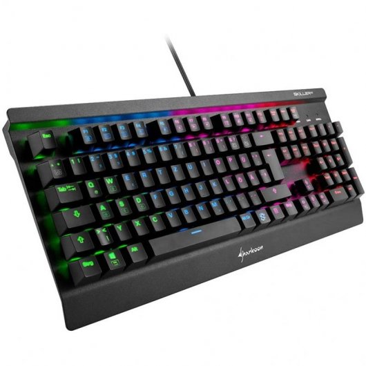 Sharkoon Skiller Mech SGK3 Teclado Mecânico RGB Kailh Azul