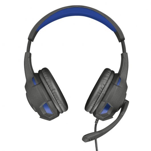 Trust GXT 307B Ravu Gaming Headset for PS4 Auricolare Cablato A Padiglione Giocare Nero, Blu