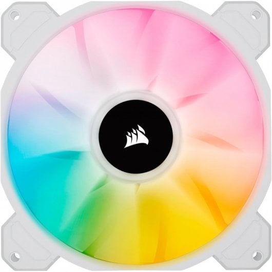 Corsair iCUE SP140 Bianco RGB ELITE RGB LED AirGuide Nodo di illuminazione CORE (confezione doppia) 140 mm