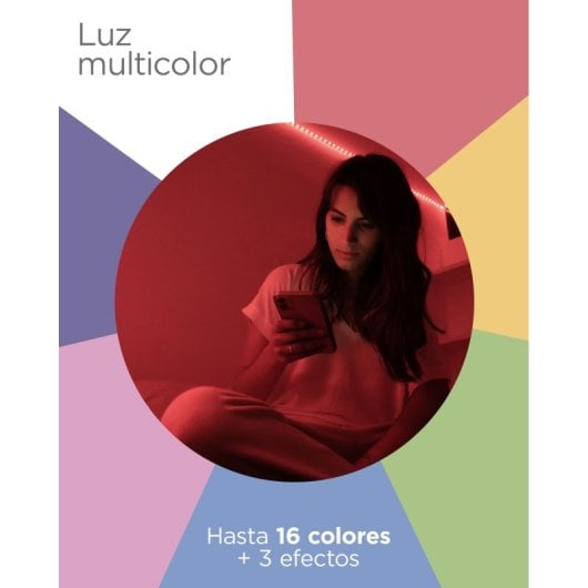 Ksix ColorLED Tira LED de Colores RGB con Control Remoto B 5m