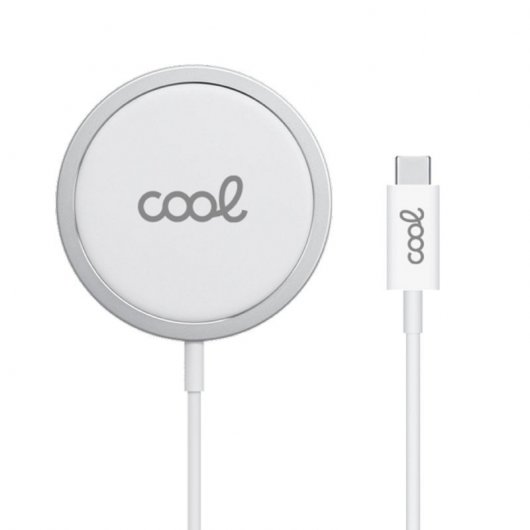 Caricabatterie wireless Cool Dock Qi da 15 W bianco