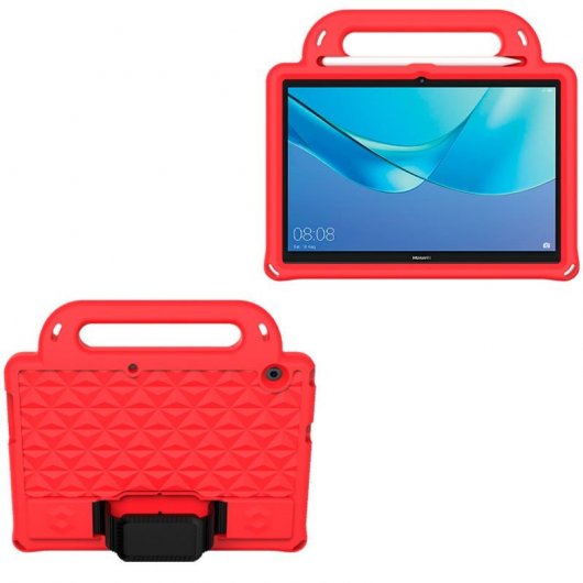 Cool Funda Ultrashock Roja para Huawei Mediapad T5 10.1"