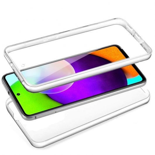 Cool Funda Silicona 3D Transparente para Samsung A525 Galaxy A52 / A52 5G / A52s 5G