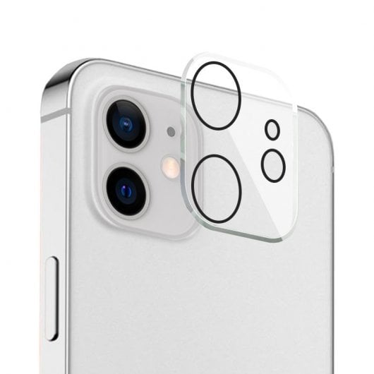 Cool Protector Cristal Templado para Cámara de iPhone 12 Mini