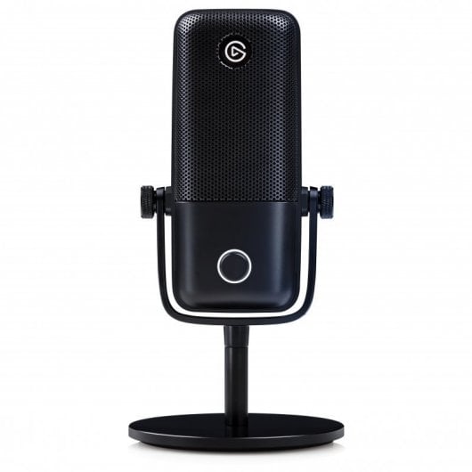 Elgato Wave:1 Microfone Condensador USB + Wave Pop Filter Filtro Contra Ruido + Wave Shock Mount Suporte de Suspensão Antivibrações