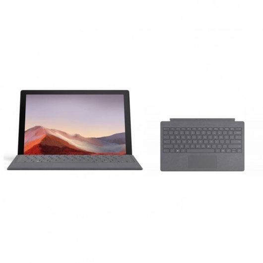 Microsoft Surface Pro 7 Intel Core i5-1035G4/8 GB/256 GB/12.3" Negra + Surface Pro Signature Type Cover Funda con Teclad