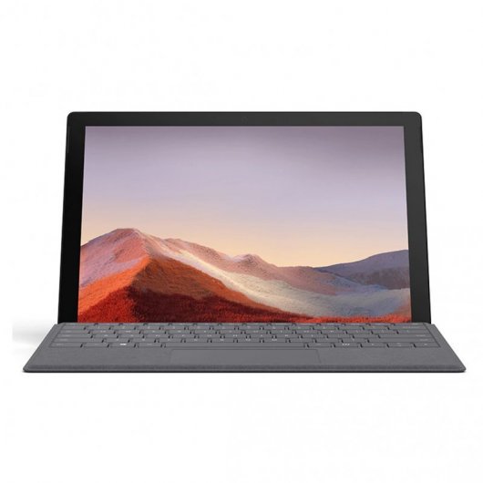Microsoft Surface Pro 7 Intel Core i5-1035G4/8 GB/256 GB SSD/12.3" Platino + Surface Pro Signature Type Cover Funda con 