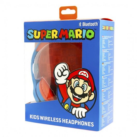 OTL Technologies Super Mario Auriculares Infantiles Inalámbricos