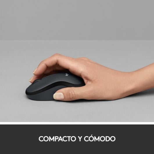 Logitech M220 Maus Büro Beidhändig RF Wireless Optisch 1000 DPI