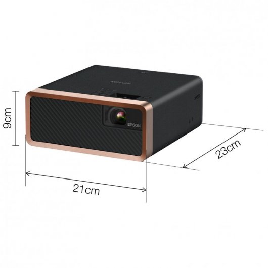 Epson EF-100B Proyector Láser Portátil  WXGA ANSI 2000 Lúmenes Negro