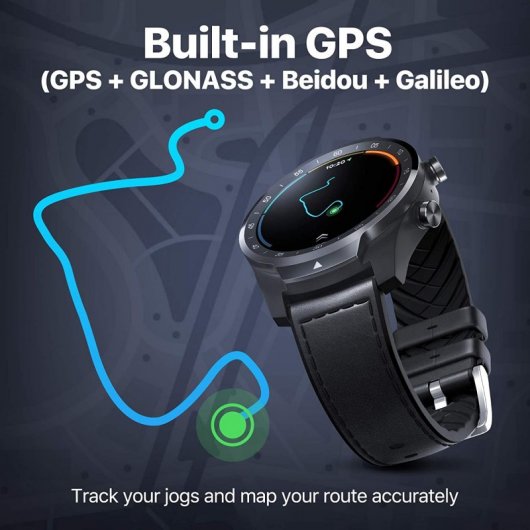 TicWatch Pro S Smartwatch Preto
