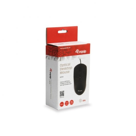 Equipaggia il mouse ottico 1000 DPI nero