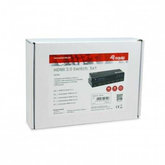 Equip HDMI 2.0 Switch 5x1