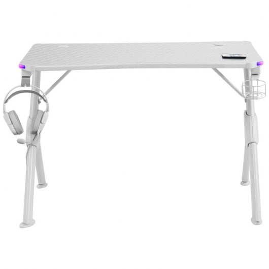 Mars Gaming MGD RGB Mesa Gaming Blanca