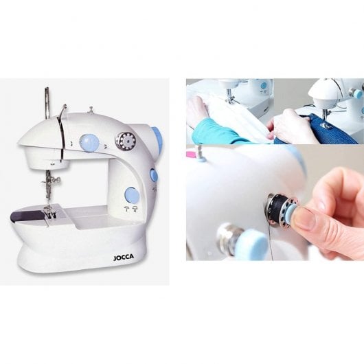 Jocca 6642 Máquina de Coser Portátil Blanca