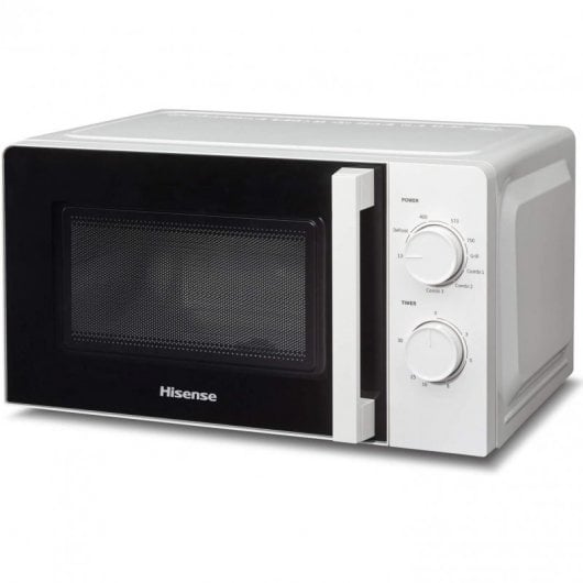Hisense H20MOWS1HG Microondas con Grill 20L 700W Blanco