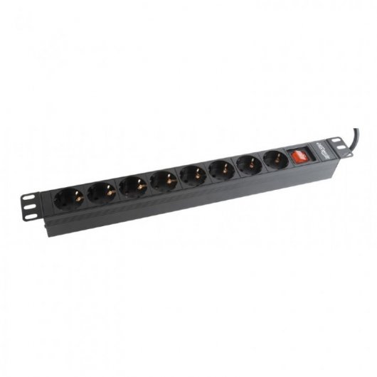 Gembird GB-1011 Regleta para Rack 19" 8 Tomas