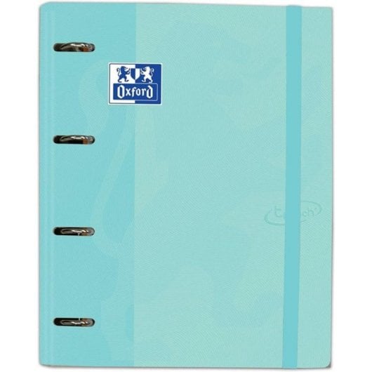 Archivador A4+ 4 anillas 35mm cierre goma recambio 100h colores surtidos OptikPaper