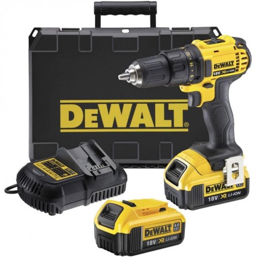 Dewalt DCD780M2 Taladro Atornillador 18V + 2 Baterías + Cargador + Maletín
