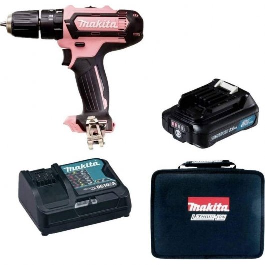 Makita HP333DSAP1 Taladro Percutor 12V + Batería + Maletín + Cargador