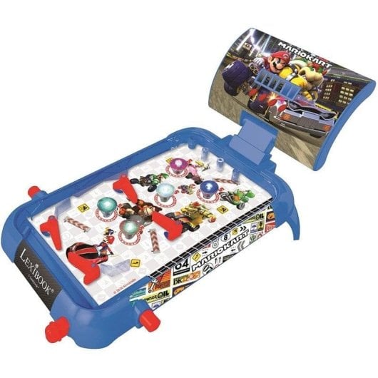 Jogo de mesa Lexibook JG610NI Pinball Eletrónico Mario Kart efeitos de luz e som