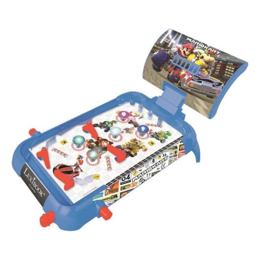 Jogo de mesa Lexibook JG610NI Pinball Eletrónico Mario Kart efeitos de luz e som