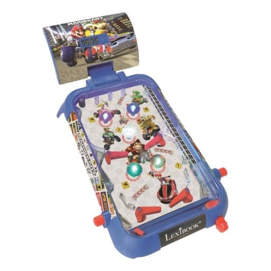 Jogo de mesa Lexibook JG610NI Pinball Eletrónico Mario Kart efeitos de luz e som