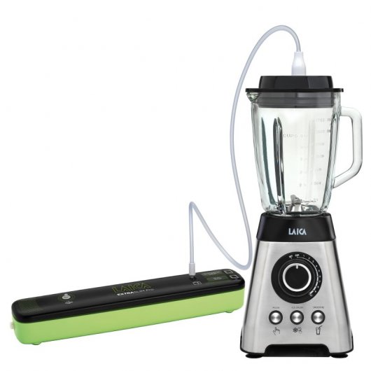 Laica Pack de Batidora de Vaso VB3300 + Máquina de Vacío VT3104