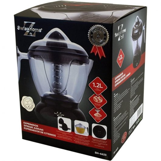 SwissHome Exprimidor Eléctrico 40W