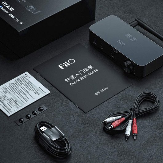 FiiO BTA30 Transmisor Receptor de Audio Bluetooth APTX HD/LDAC/SBC/AAC