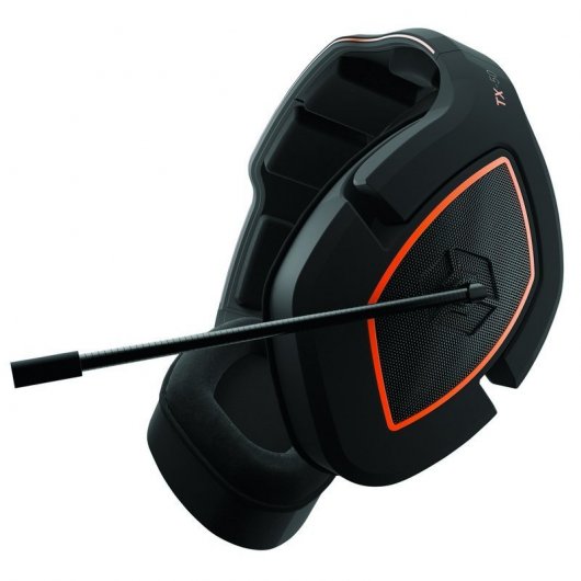 Gamepad Gioteck WX-4 Wireless Retro Cubes per Switch PC + TX-50 Cuffie Nero Arancione