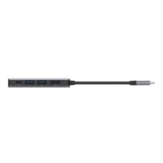 Belkin AVC006btSGY USB 3.2 Gen 1 (3.1 Gen 1) Type-C 5000 Mbit/s Argent