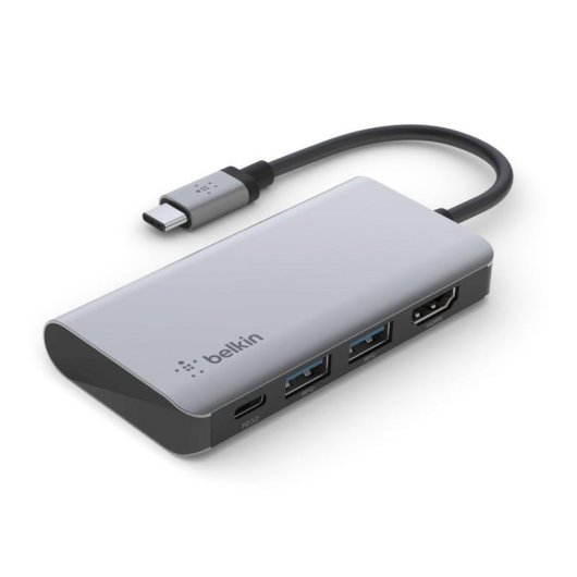 Belkin Adaptador Multipuerto USB-C 4 en 1