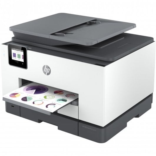 HP OfficeJet Pro Stampante multifunzione HP 9022e, Stampa, copia, scansione, fax, HP+; Idoneo per HP Instant Ink; alimentatore automatico di documenti; Stampa fronte/retro