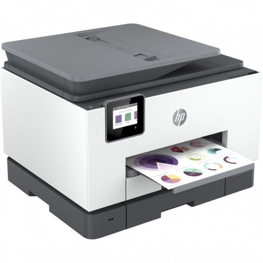 HP OfficeJet Pro Stampante multifunzione HP 9022e, Stampa, copia, scansione, fax, HP+; Idoneo per HP Instant Ink; alimentatore automatico di documenti; Stampa fronte/retro