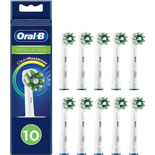 Oral-B Cross Action Pack 10 Cabezales de Recambio