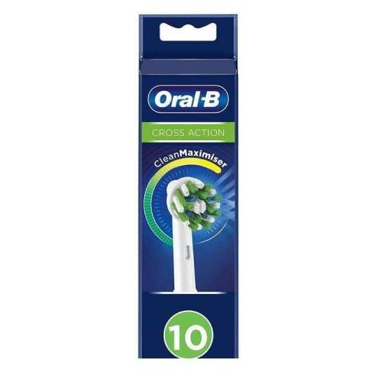 Oral-B Cross Action Pack 10 Cabezales de Recambio