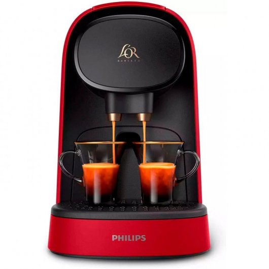 Philips LOr Barista Cafetera Nespresso Roja