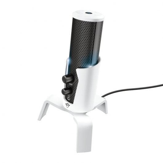 Trust GXT 258 Fyru Microfone Gaming 4 em 1 USB Branco