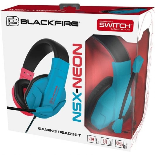 Blackfire Neon Headset para Nintendo Switch