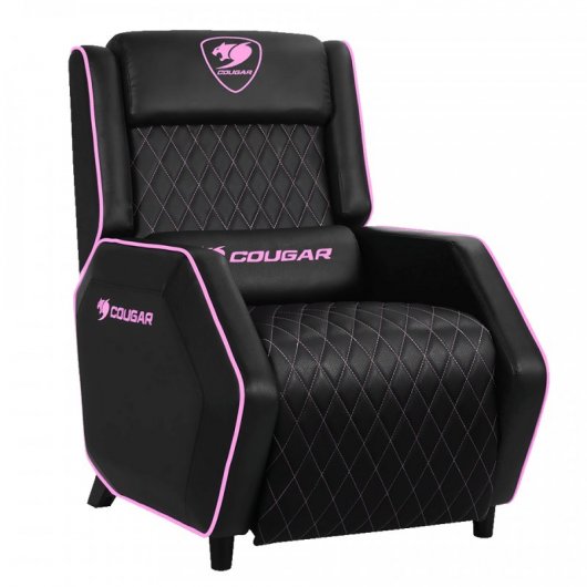 Cougar Ranger Eva Poltrona Gaming Preta/Rosa