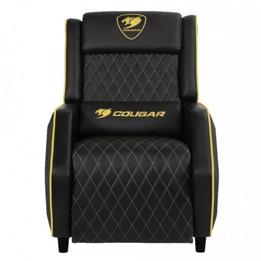 Cougar Ranger Royal Sofá Gaming Negro/Amarillo