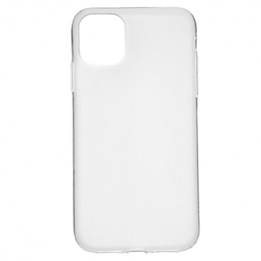 Funda Silicona Lisa Transparente para iPhone 11