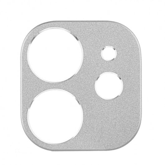 Protector de Cámara Metálico para iPhone 11 Plata