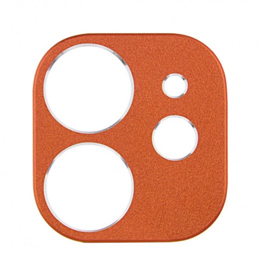 Protector de Cámara Metálico para iPhone 11 Naranja